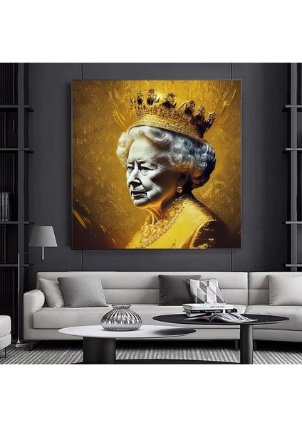 Sigara Içen Aslan Kanvas Duvar Sanatı – Aslan Giysileri; Kırmızı Kravatlı Aslan Tuvali; Modern Ev De