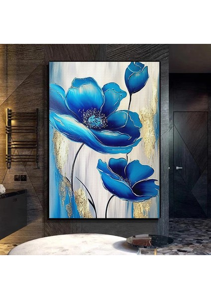 Modern Bale Kanvas Tablosu – Soyut Balerin Baskısı; Dans & Kadın; Ev Hediyesi