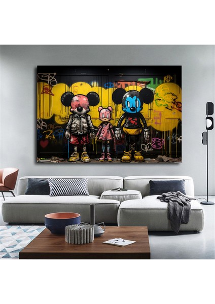 Red Bull Afiş Duvar Sanatı; Boğa Duvar Dekoru; Soyut Baskı; Buffalo Desenli; Çokgen Boğalar Kanvas; fiyatları