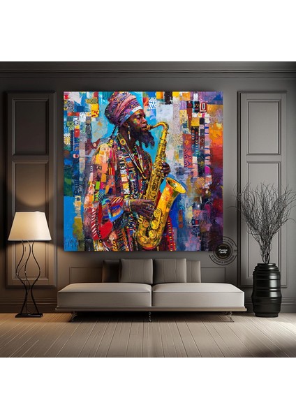 Anne ve Yavru Zürafa Kanvas Duvar Sanatı – Sevimli Hayvan Sanatı; Zürafa Kanvas Baskısı; Abstract Ha fiyatları