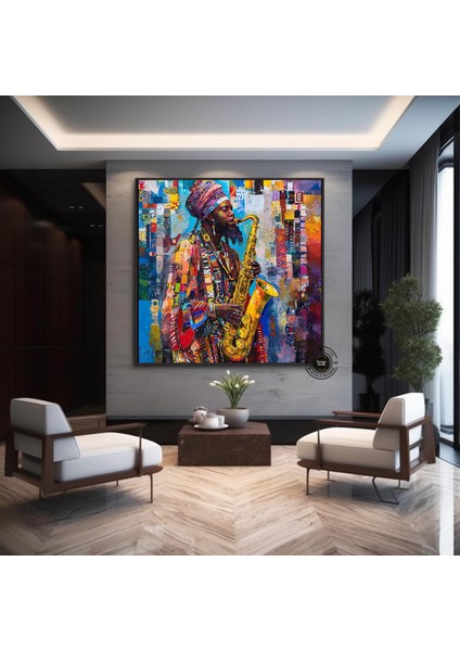 Anne ve Yavru Zürafa Kanvas Duvar Sanatı – Sevimli Hayvan Sanatı; Zürafa Kanvas Baskısı; Abstract Ha modelleri