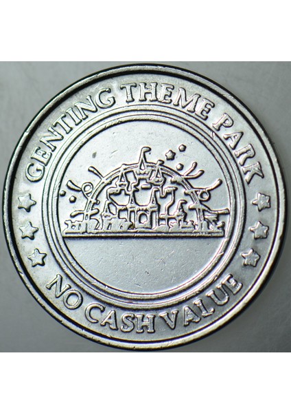 Malezya Oyun Jetonu 20,1 mm Çapında. fiyatları