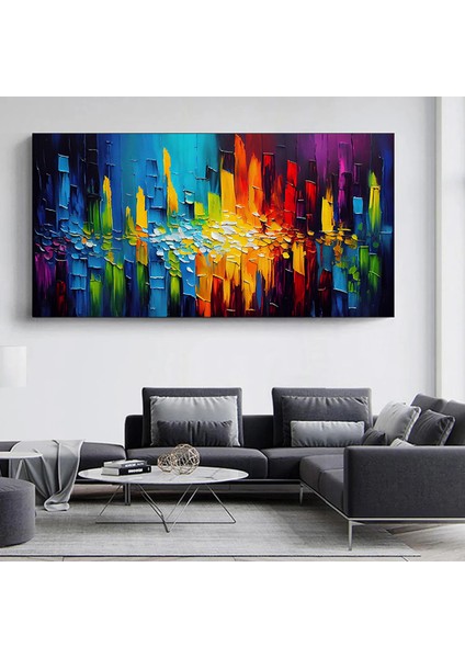 Soyut At Tablosu, Büyük Orijinal At Kanvas Tablosu, At Posteri, Duvar Sanatı Kanvas Tasarımı fiyatları