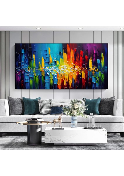 Soyut At Tablosu, Büyük Orijinal At Kanvas Tablosu, At Posteri, Duvar Sanatı Kanvas Tasarımı modelleri