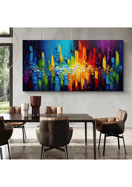 Soyut At Tablosu, Büyük Orijinal At Kanvas Tablosu, At Posteri, Duvar Sanatı Kanvas Tasarımı indirimleri