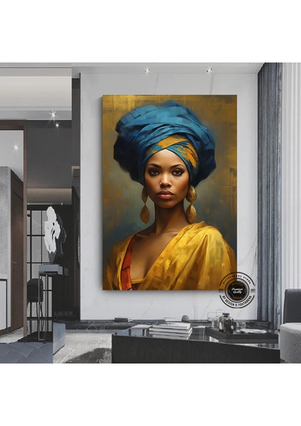 Renkli Sevimli Zürafa Kanvas Tablo – Çiçek ve Hayvan Temalı Duvar Sanatı modelleri