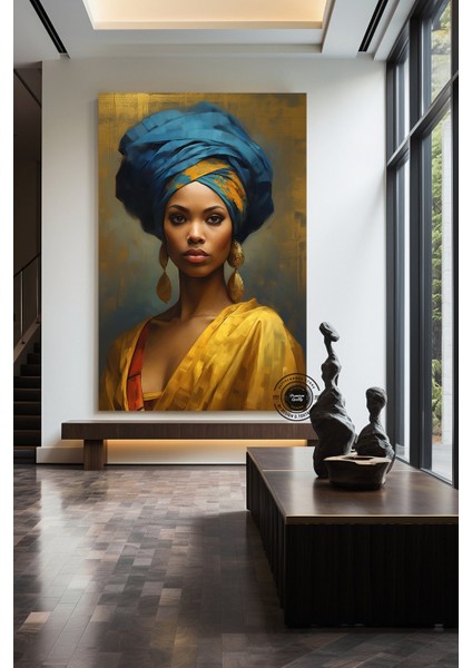 Renkli Sevimli Zürafa Kanvas Tablo – Çiçek ve Hayvan Temalı Duvar Sanatı fırsatları