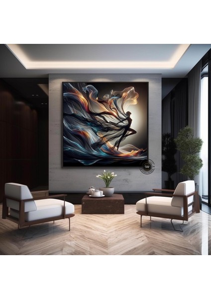 Çağdaş Sanat Kanvası – Soyut Insan Figürleri; Renkli Yüz Kanvası; Insan Portresi Poster; Modern Duva modelleri