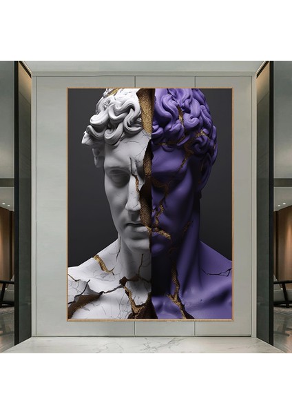 René Magritte Aşıklar Tablosu Dekoru – Büyük Panel Baskı; Öpüşen Aşıklar Posteri fiyatları