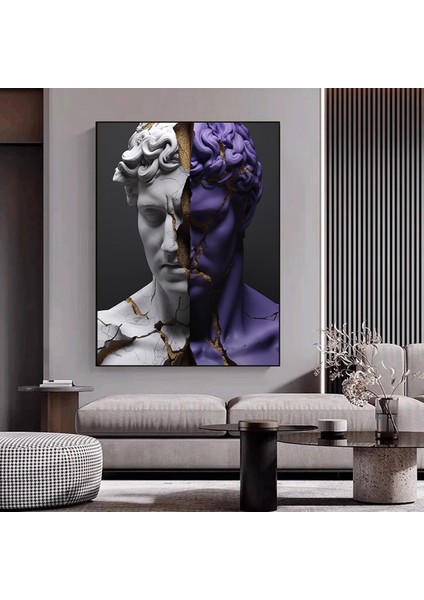 René Magritte Aşıklar Tablosu Dekoru – Büyük Panel Baskı; Öpüşen Aşıklar Posteri modelleri