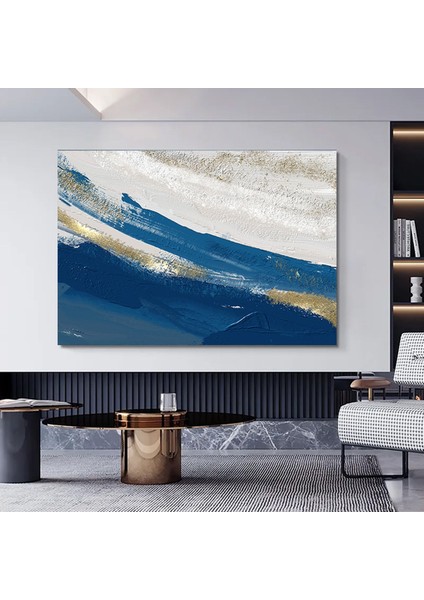 Harika Ganesha Duvar Sanatı – Soyut Duvar Sanatı, Renkli Ilham Veren Ganesha Kanvas Tablosu