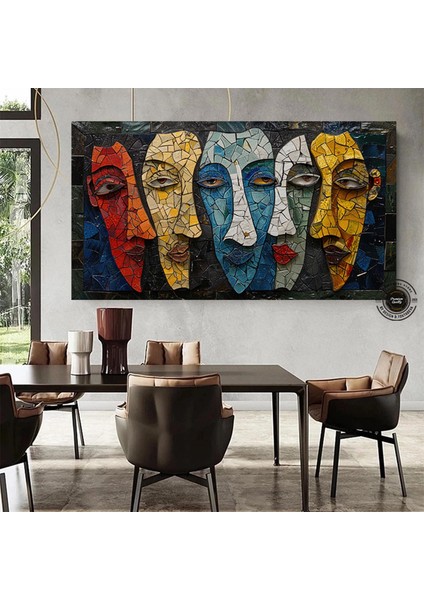 Altın Afrikalı Kadın Kanvas Sanatı – Afrika-Amerikan Sanatı; Modern Baskı; Moda Dekoru indirimleri