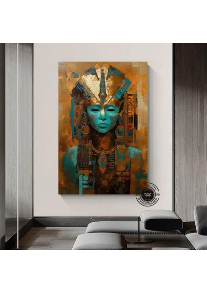 Afrika Duvar Sembolleri – Afrika Kanvas Boyama; Afrika Kültürü Ev Dekoru; Lüks Duvar Sanatı; Hediye