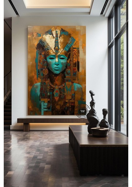 Afrika Duvar Sembolleri – Afrika Kanvas Boyama; Afrika Kültürü Ev Dekoru; Lüks Duvar Sanatı; Hediye modelleri