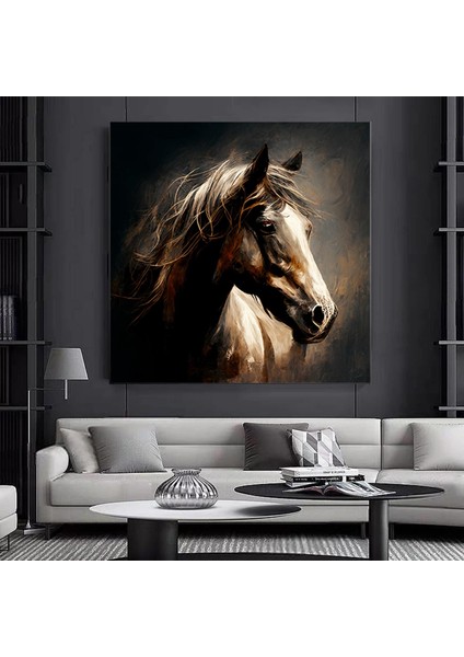 Saçında Zambak Olan Kadın Kanvas Baskı Sanatı; Altın Zambak Kanvas Baskısı; Güzel Yüzlü Kadın Resmi;