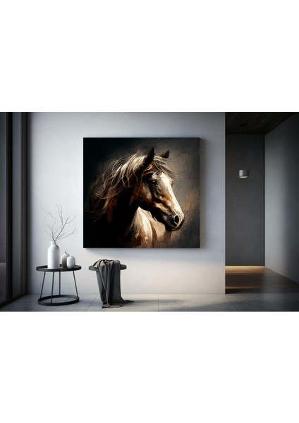 Saçında Zambak Olan Kadın Kanvas Baskı Sanatı; Altın Zambak Kanvas Baskısı; Güzel Yüzlü Kadın Resmi; indirimleri