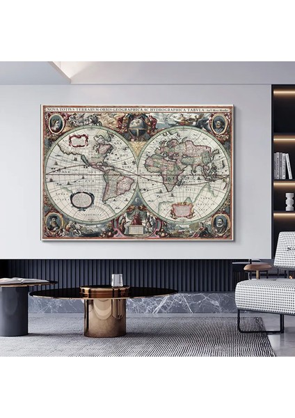 Graffiti Maymun Sanatı, Renkli Mizahi Gorilla Kanvas Tablo