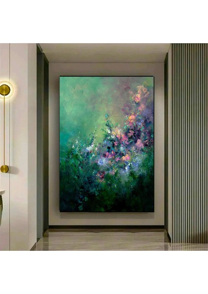 Soyut Kadın Figür Tablosu; Büyük Kanvas Duvar Sanatı; Kadın Figürü Kanvası; Turuncu Doku Tablosu fiyatları