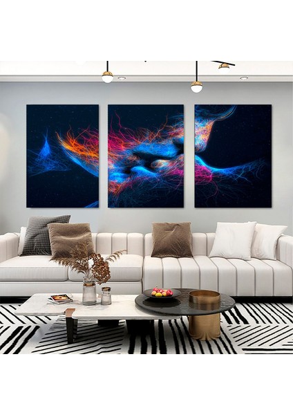 Afrika Kadın Portresi, Afro-Amerikan Kültürü, Afrika Kabilesi Duvar Sanatı, Yağlı Boya