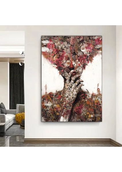 Afrika Caz Sanatı; Afrika Kanvası; Caz Duvar Sanatı; Caz Yağlı Boya Kanvas; Piyanist Duvar Sanatı; M fırsatları