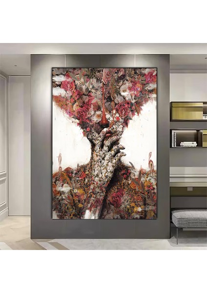 Afrika Caz Sanatı; Afrika Kanvası; Caz Duvar Sanatı; Caz Yağlı Boya Kanvas; Piyanist Duvar Sanatı; M indirimleri