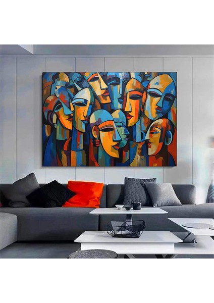 Pembe ve Altın Mermer Soyut Sanat – Oturma Odası Için Modern Kanvas Duvar Dekoru fiyatları