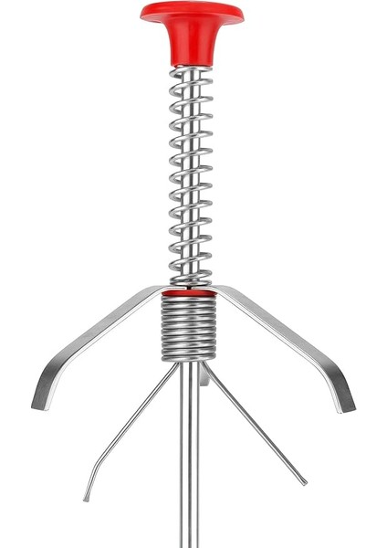 Tıkanıklık Açıcı Gider Temizleme Aparatı - 60CM Esnek Yaylı Çubuk, Pençeli Kancalı Mutfak Banyo Tuvalet Gideri Temizleyici modelleri