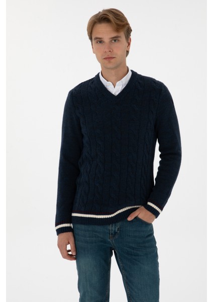 Erkek Lacivert Kazak /triko 50308337-VR033