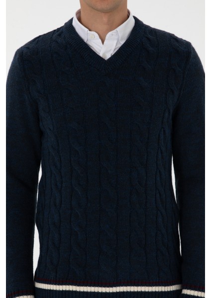 Erkek Lacivert Kazak /triko 50308337-VR033