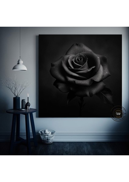 Renkli Soyut Jaguar Tablosu, Boya Sıçramalı Büyük Kedi Orman Duvar Sanatı