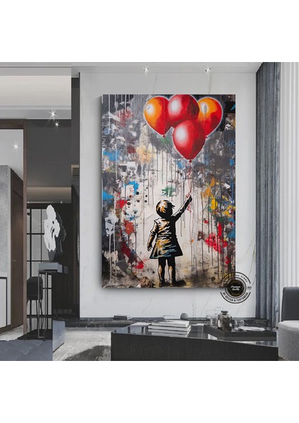 Büyük Soyut Duvar Sanatı Graffiti; Amerikan Reprodüksiyon Tablosu; Kanvas Duvar Sanatı; Poster Baskı modelleri