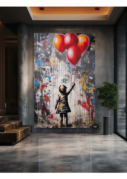 Büyük Soyut Duvar Sanatı Graffiti; Amerikan Reprodüksiyon Tablosu; Kanvas Duvar Sanatı; Poster Baskı fırsatları
