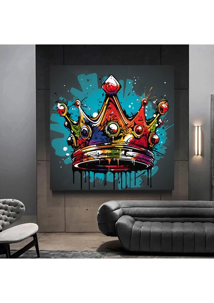 Urban Stil Kanvas | Banksy Stili Kanvas Sanatı | Sokak Graffiti Sanatı Baskısı | Modern Ev Dekor | B modelleri