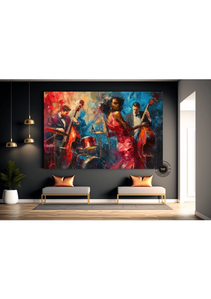 Yumuşak Tonlar ve Altın Baskı, Gri ve Altın Renkli Trend 3D Soyut Kanvas fiyatları