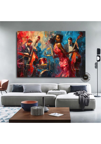 Yumuşak Tonlar ve Altın Baskı, Gri ve Altın Renkli Trend 3D Soyut Kanvas modelleri