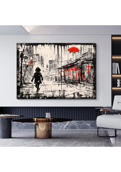 Aslan Kral Duvar Sanatı; Siyah-Altın Soyut Aslan Tablosu; Dev Boy Kanvas; Oyun Odası Dekoru; Asmaya