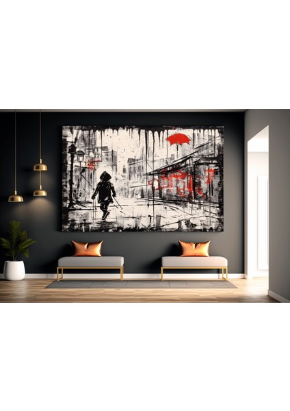 Aslan Kral Duvar Sanatı; Siyah-Altın Soyut Aslan Tablosu; Dev Boy Kanvas; Oyun Odası Dekoru; Asmaya fırsatları