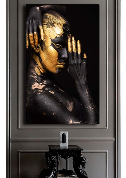 Afrika Caz Sanatı, Afrika Kanvası, Caz Yağlı Boya Tablosu, Piyanist Duvar Sanatı, Saksafon Kanvası modelleri