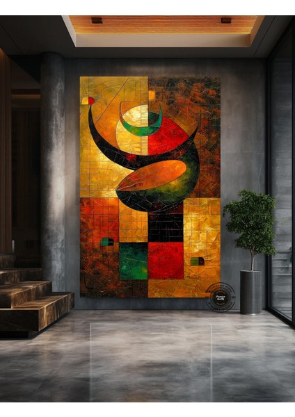 Afrika-Amerikan Sanatı Büyük Kanvas – Siyah Kadın Portresi; Soyut Afrika Kadın Baskısı; Renkli Soyut modelleri