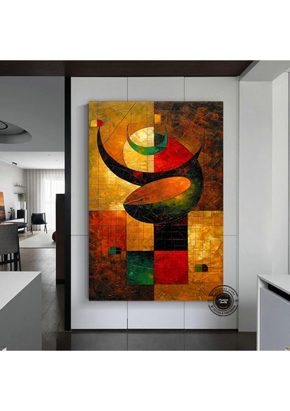 Afrika-Amerikan Sanatı Büyük Kanvas – Siyah Kadın Portresi; Soyut Afrika Kadın Baskısı; Renkli Soyut fırsatları