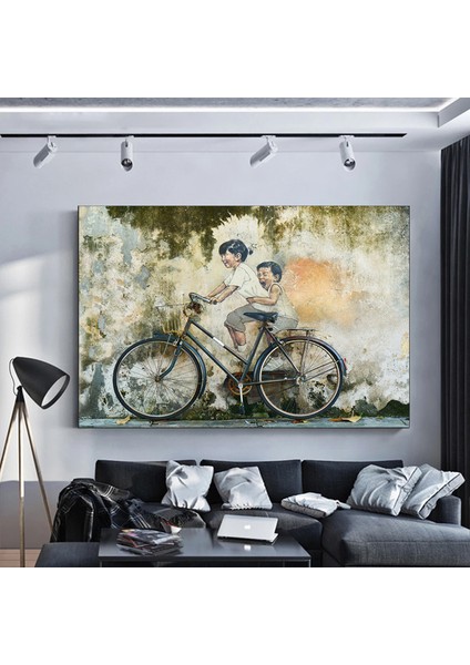 Modern Geometrik Duvar Sanatı Baskısı; Renkli Yüzler Duvar Sanatı; Kübizm; Renkli Soyut Kanvas; Çağd modelleri