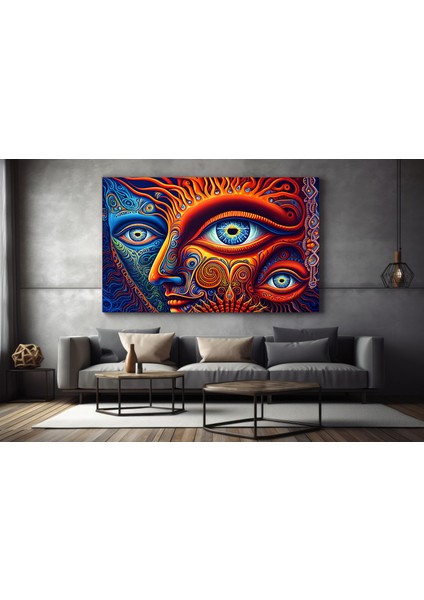 Sokak Müzisyenleri Kanvas Baskısı; Müzisyen Tablosu; Soyut Müzisyen Duvar Sanatı; Müzisyen Kanvası indirimleri