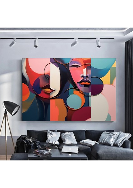 Jaguar Yağlı Boya Kanvas Tablo – Orman Temalı Hayvan Sanatı – Ofis ve Bebek Odası modelleri