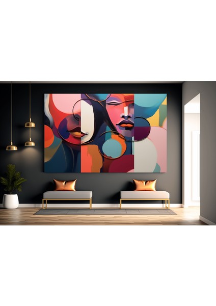 Jaguar Yağlı Boya Kanvas Tablo – Orman Temalı Hayvan Sanatı – Ofis ve Bebek Odası fırsatları