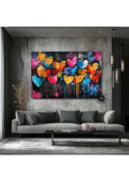 Saguaro Kaktüs Kanvas Tablosu, Vitray Tarzı Sonoran Arizona Çöl Resmi, Güneybatı Sanatı fiyatları