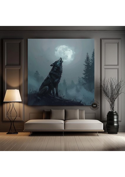 Üç Bilge Maymun Kanvası; Soyut Maymun Duvar Sanatı; Bilge Maymun Kanvas Sanatı; Modern Duvar Dekoru; fiyatları