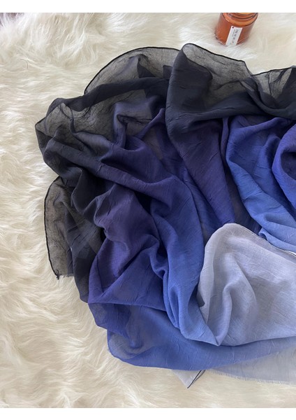 Vavscarfs Degrade Renk Geçişli Konfor Şal Mor fiyatları