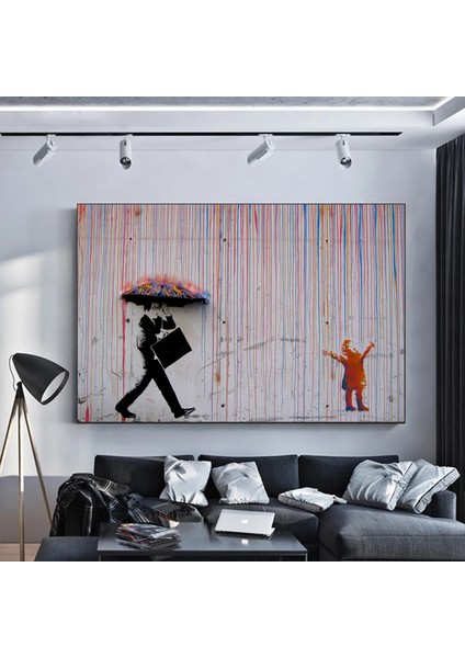 Soyut Göz Kanvas Tablo – Renkli Bakış – Modern Yağlı Boya Duvar Dekoru fiyatları