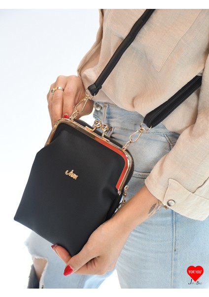 Paris 3 Bölmeli Su Geçirmez Çapraz Askılı Telefonluk Cüzdan Çanta modelleri