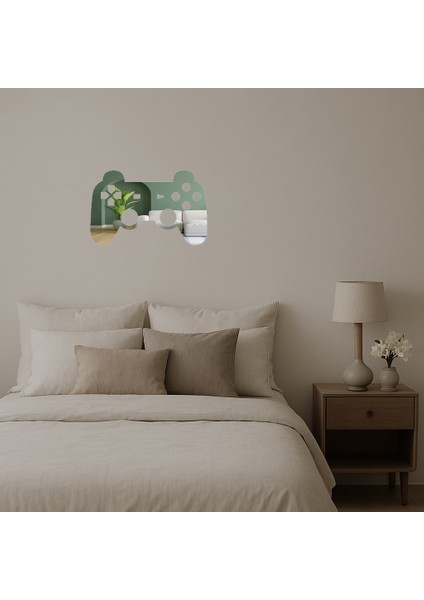 Oyun Konsolu Temalı Dekoratif Aynalı Tablo - TNC7770-6757 fiyatları